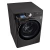ماشین لباسشویی ال جی مدل WDV1260BRP 10 2021 washing machine lg wdv1260brp 12 8kg black 5 فروشگاه اینترنتی کیچن یو