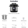 Nutricook Electric Pressure Cooker Model NC SP210L kitchenu.ir 1 7 فروشگاه اینترنتی کیچن یو