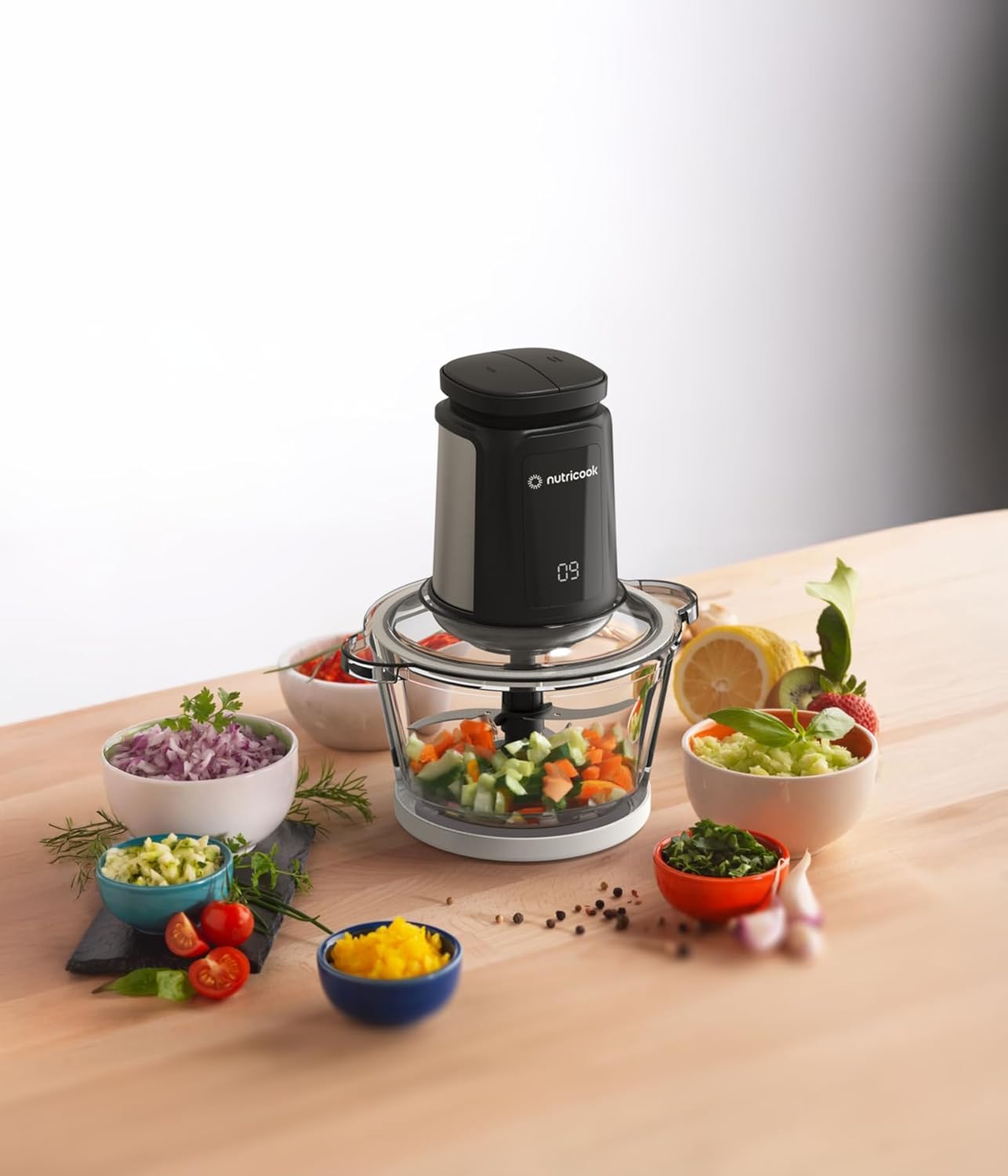 خردکن نوتریکوک مدل CH1200 5 Nutricook chopper ch1200