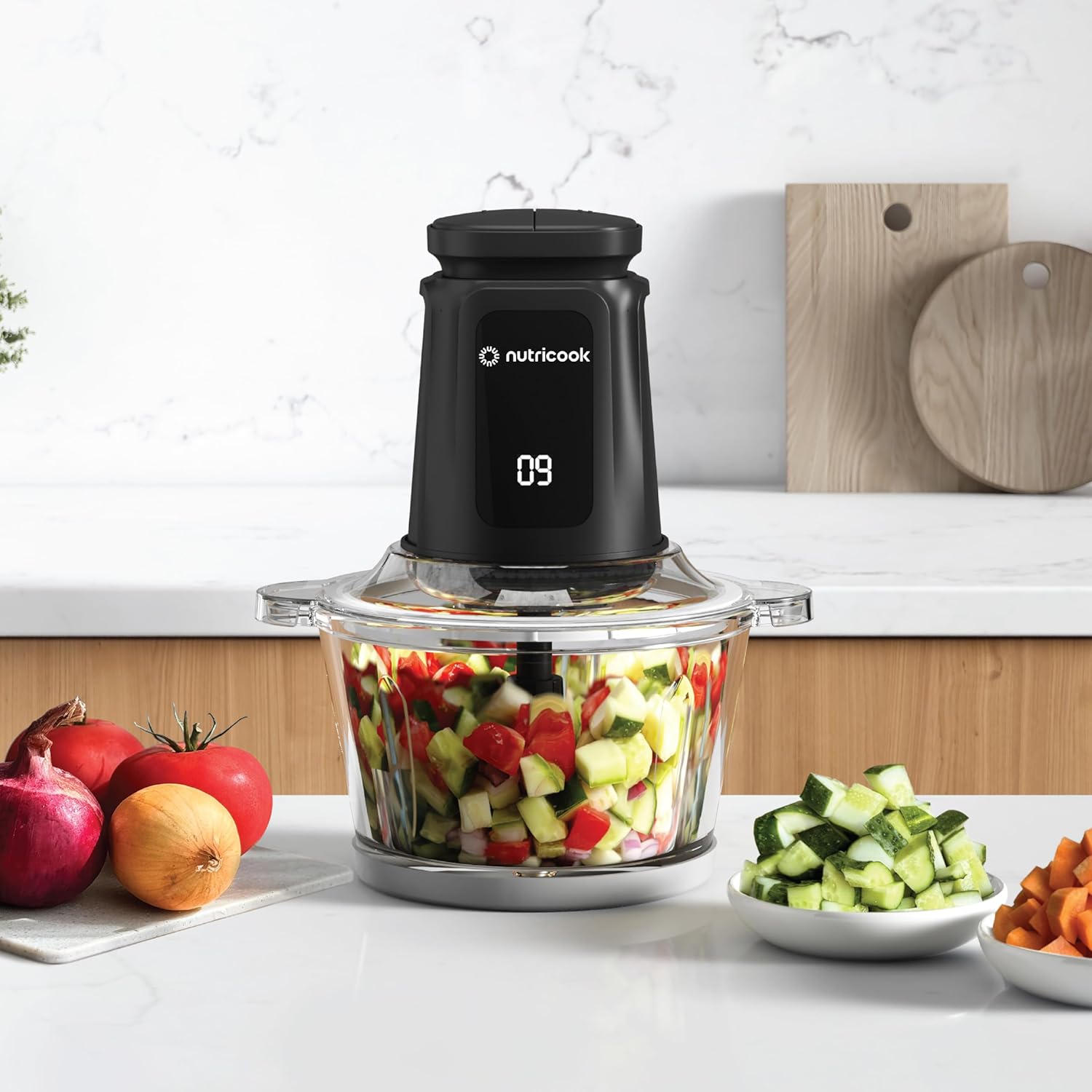 خردکن نوتریکوک مدل CH1200 4 خردکن Nutricook CH1200