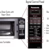 مایکروویو پاناسونیک مدل ST266B 9 Panasonic Microwave