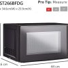 مایکروویو پاناسونیک مدل ST266B 10 ST266B