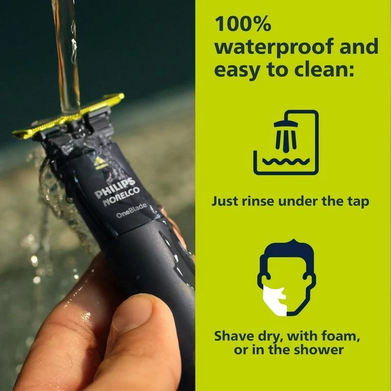 ماشین اصلاح صورت و بدن فیلیپس مدل OneBlade1 2 ماشین اصلاح صورت و بدن فیلیپس مدل OneBlade