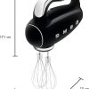 همزن برقی دستی اسمگ مدل HMF01 22 Smeg electric hand mixer model HMF01 kitchenu 2 فروشگاه اینترنتی کیچن یو
