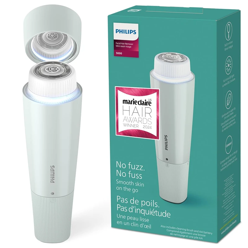 ماشین اصلاح موی صورت بانوان فیلیپس مدل BRR474 1 Women's Facial Hair Trimmer Model BRR474