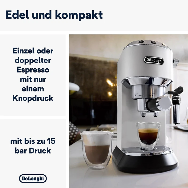 اسپرسوساز دلونگی مدل EC 685.W 5 DeLonghi machine model EC 685.W