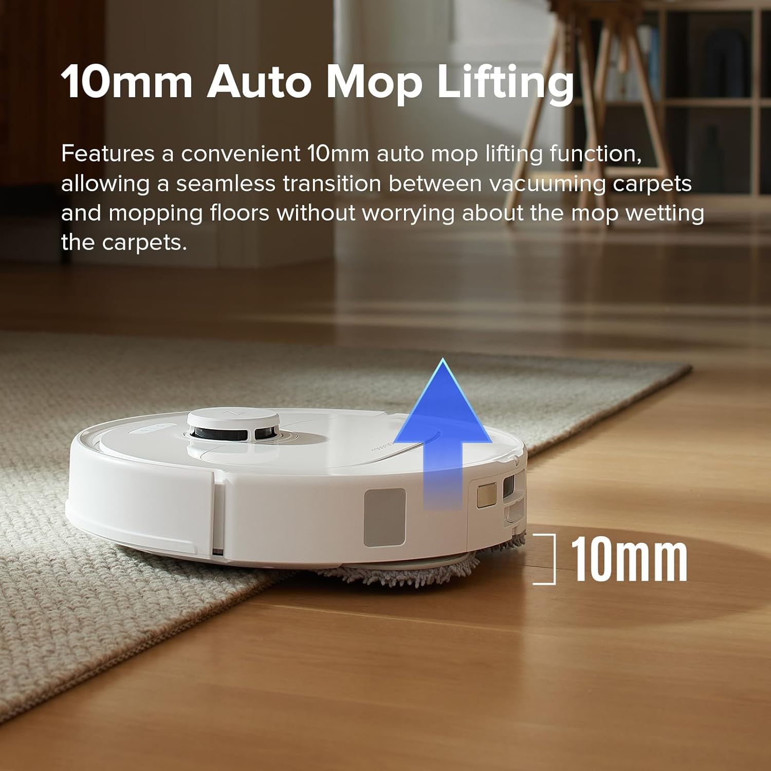 جارو رباتیک روبوراک مدل Qrevo S 5 Roborock Robotic Vacuum Cleaner
