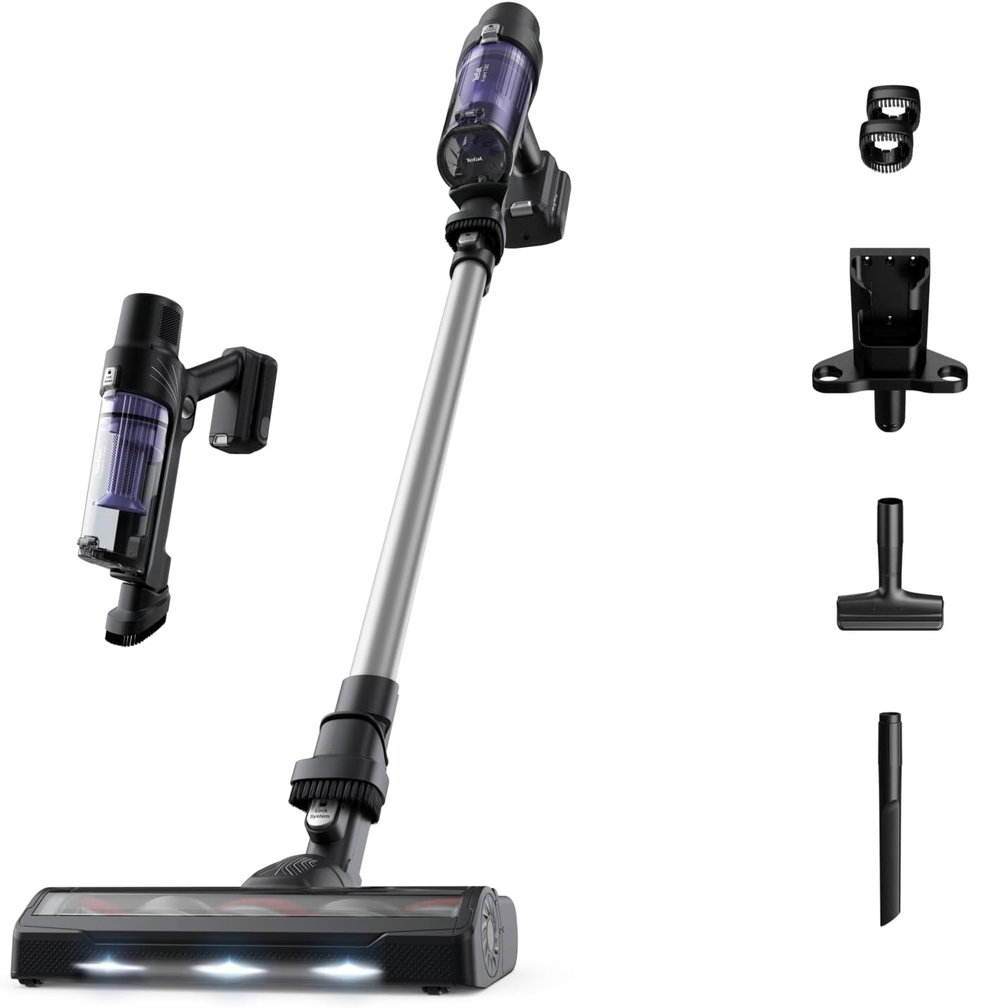 جارو شارژی عصایی تفال مدل TY6A35 1 Tefal Cordless Stick Vacuum Cleaner Model TY6A35