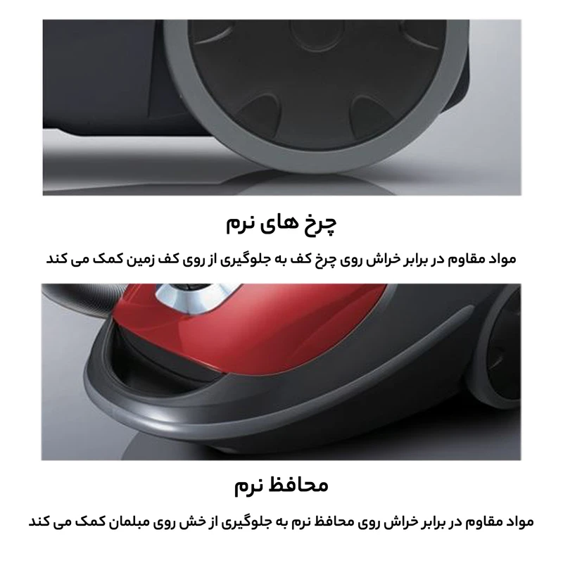 جاروبرقی پاناسونیک مدل MC-CJ917 14 Panasonic model MC-CJ917