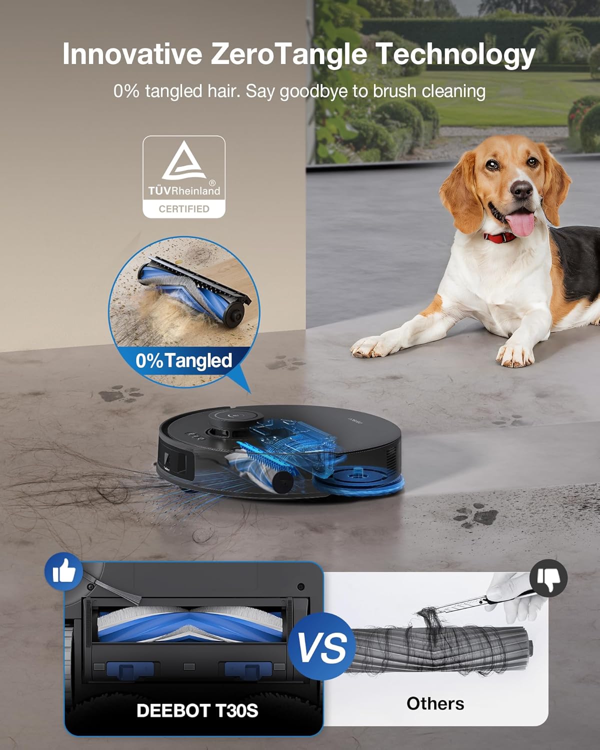 جارو رباتیک اکووکس مدل T30S COMBO 3 Ecovacs Robotic Vacuum Cleaner Model T30S COMBO