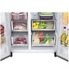 refrigerator freezer lg gc j287tnl silver kitchenu.ir 24 فروشگاه اینترنتی کیچن یو