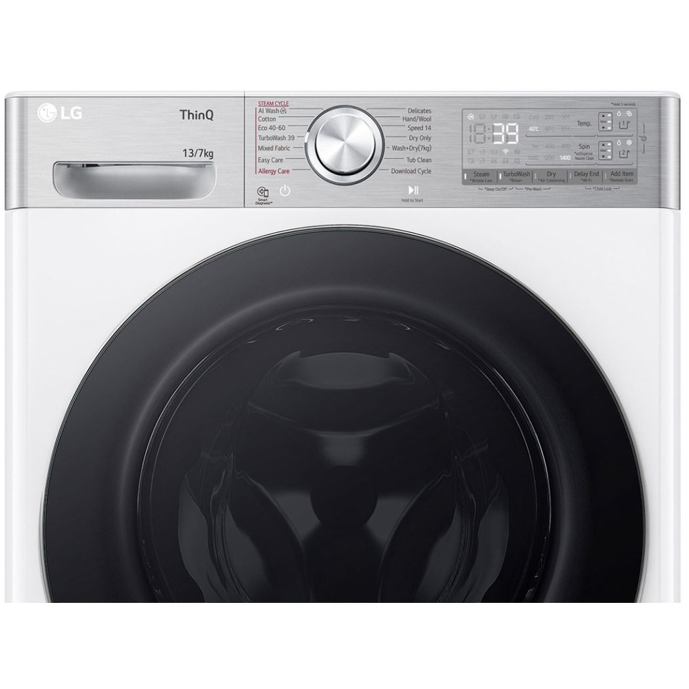 ماشین لباسشویی و خشک کن ال جی WDR1307BWP 8 لباسشویی و خشک کن ال جی