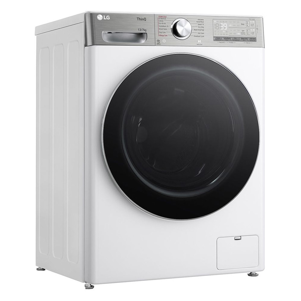 ماشین لباسشویی و خشک کن ال جی WDR1307BWP 2 ماشین لباسشویی و خشک کن ال جی WDR1307BWP