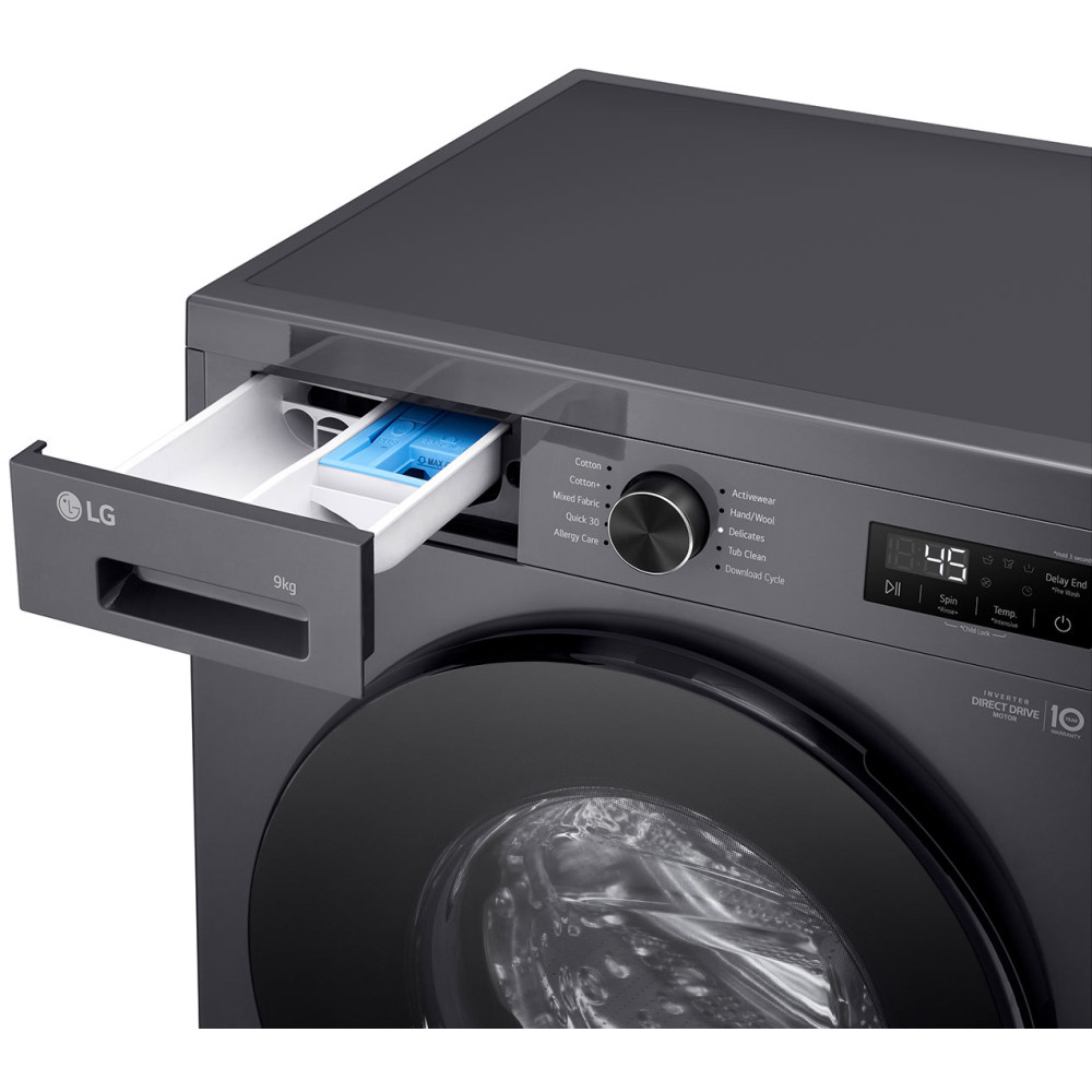 ماشین لباسشویی ال جی WY1409MVP 10 ماشین لباسشویی LG WY1409MVP