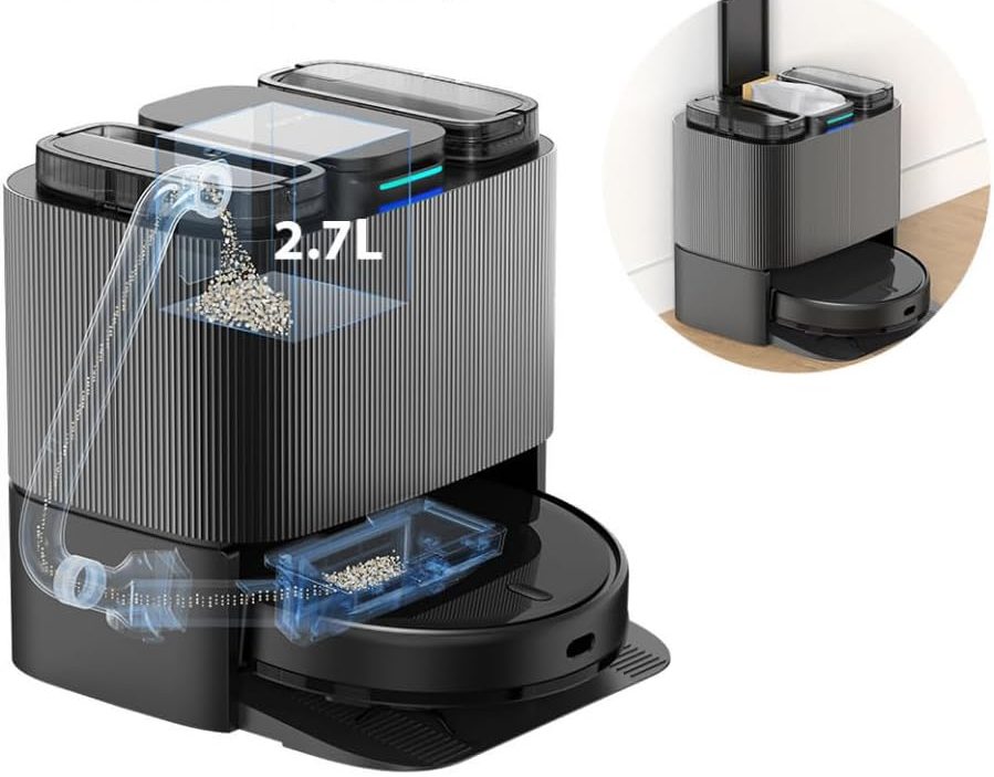 جارو رباتیک ایربات مدل L108S Pro Ultra 6 Airbot L108S Pro Ultra Robotic Cleaner