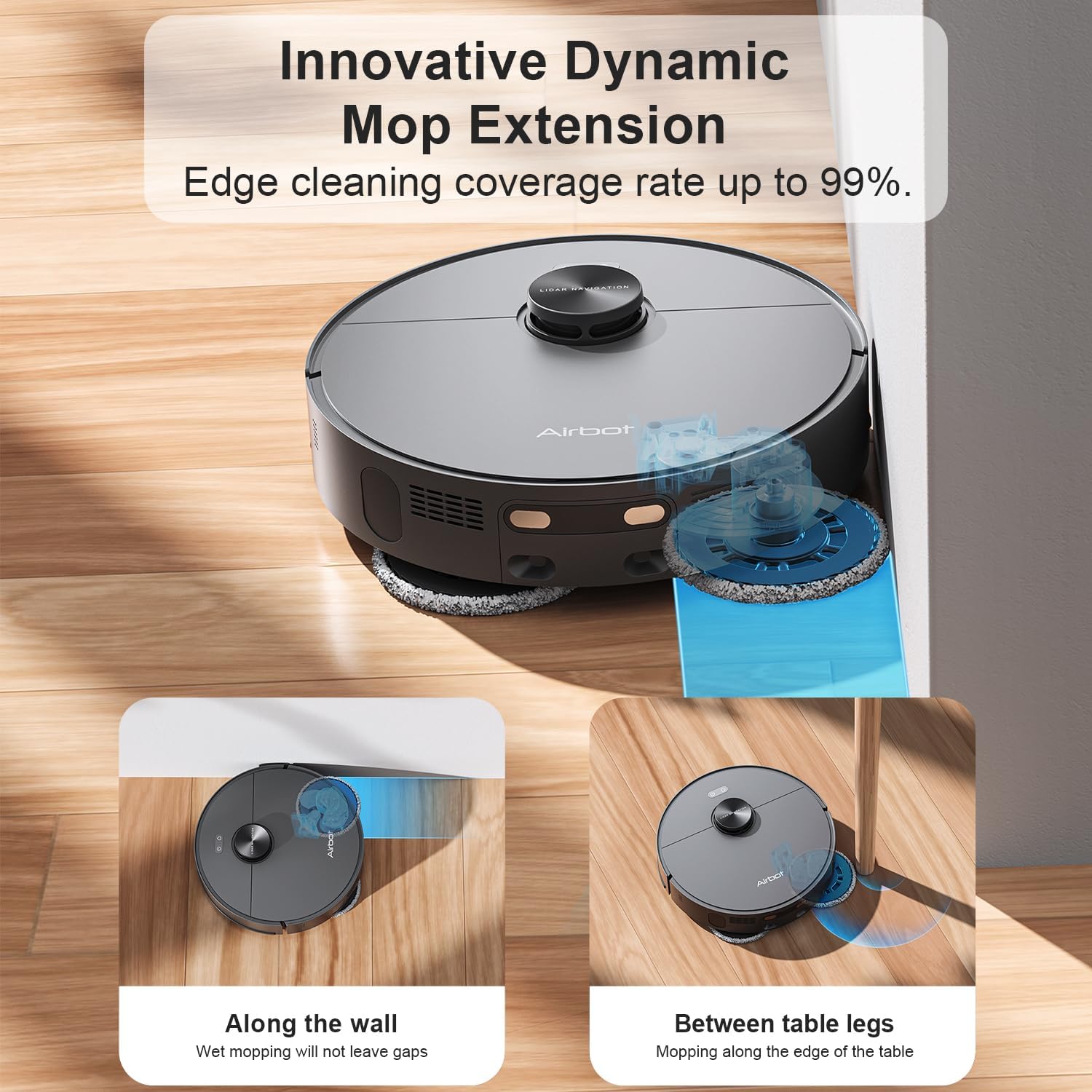جارو رباتیک ایربات مدل L50 Master 2 Airbot L50 Master Robotic Vacuum