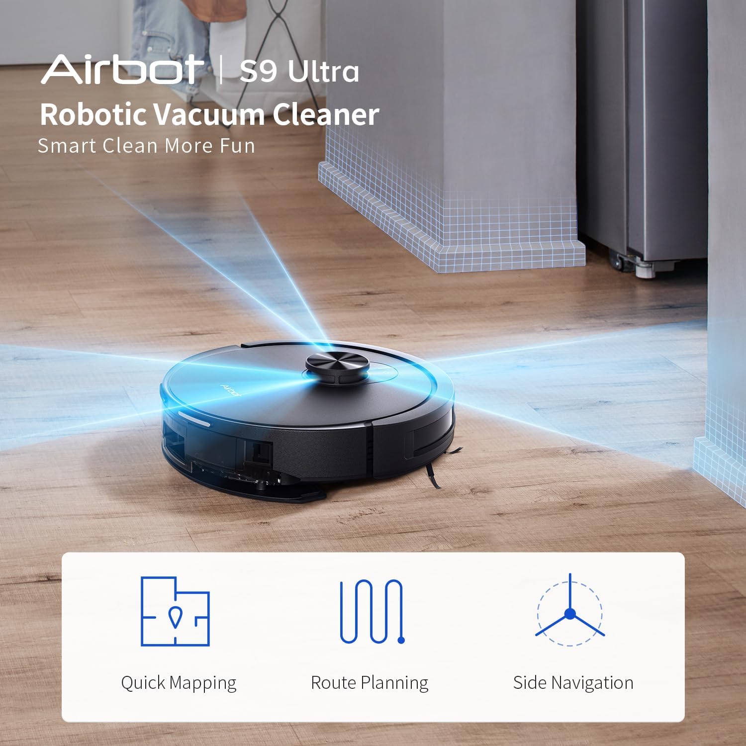 جارورباتیک ایربات مدل S9 Ultra 3 Airbot S9 Ultra Robotic Cleaner
