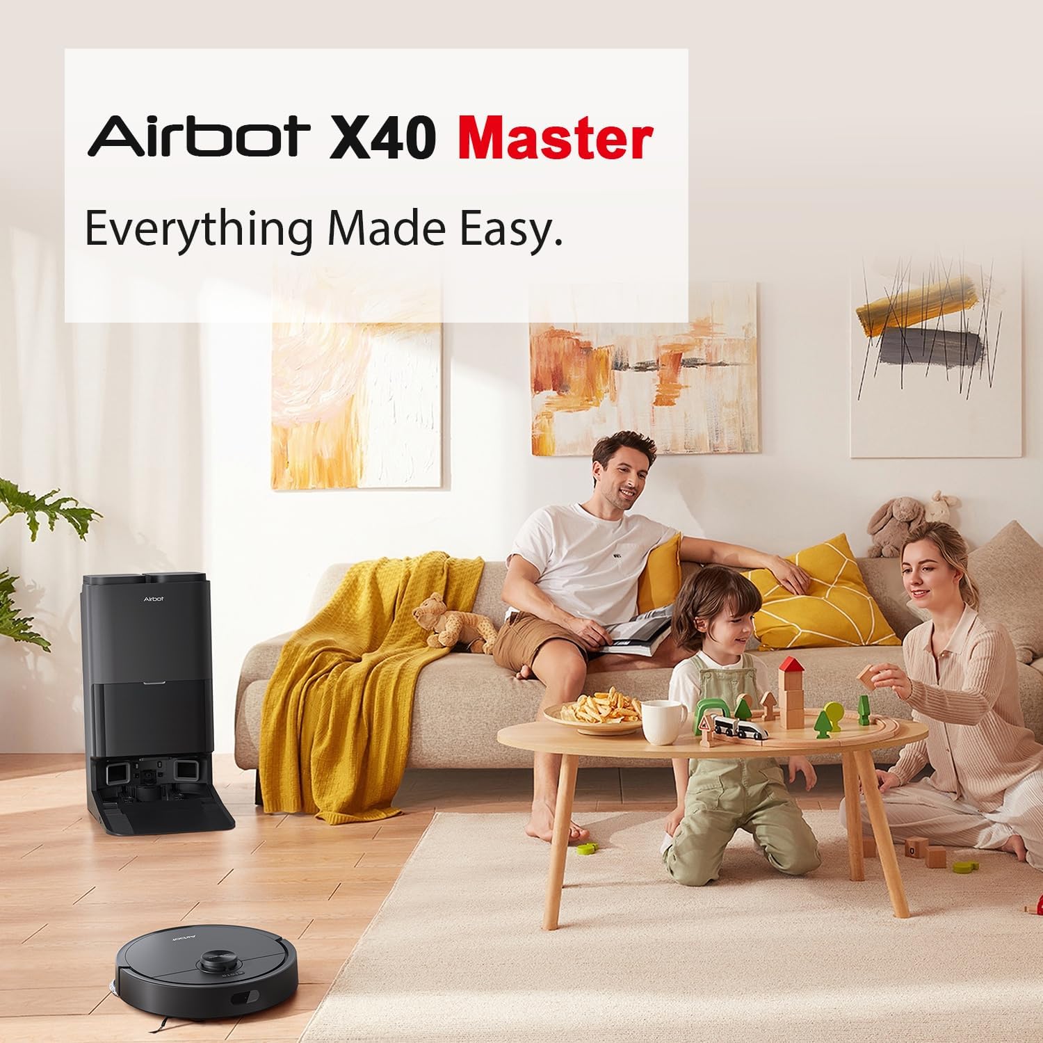 جارو رباتیک ایربات مدل X40 Master 5 Airbot X40 Master