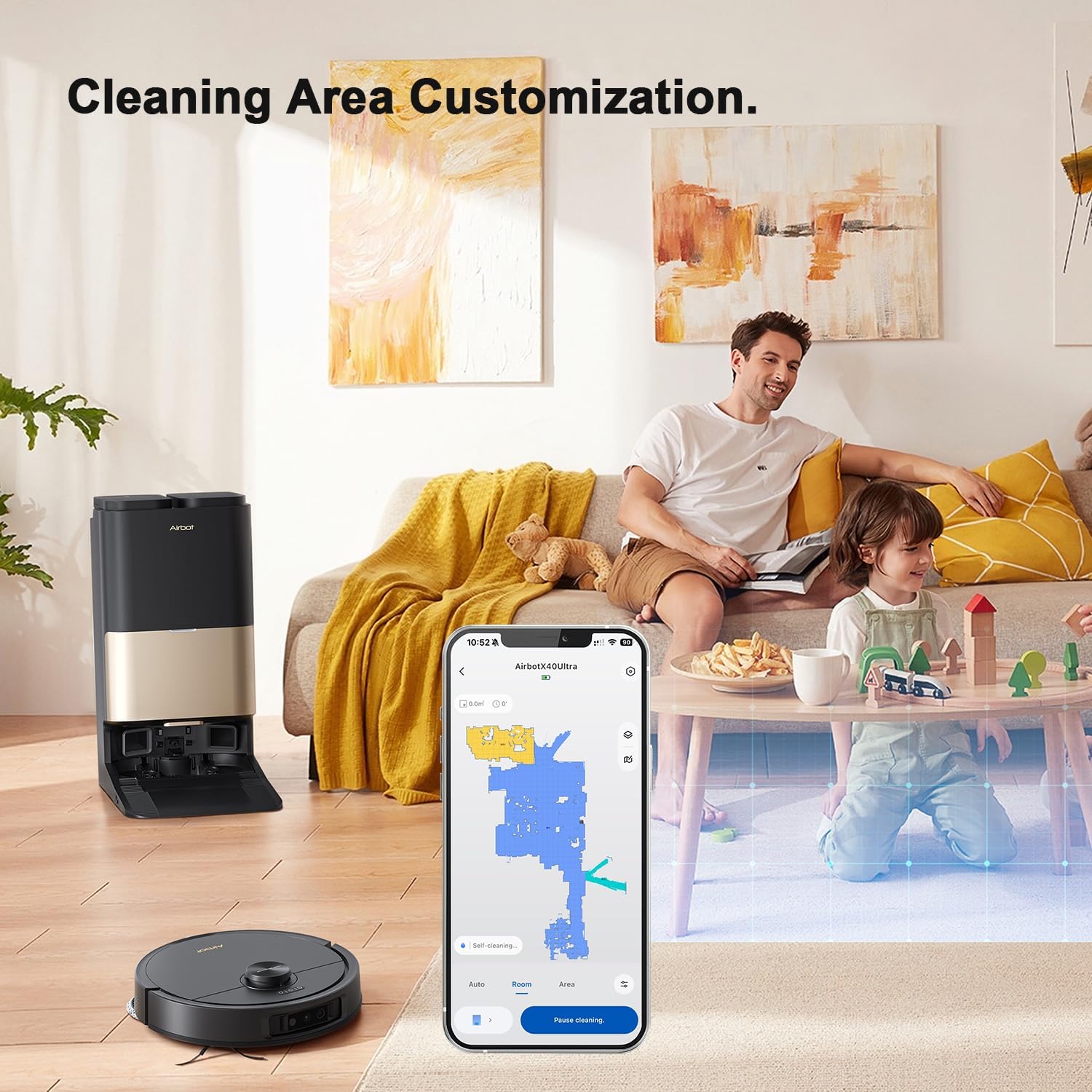 جارو رباتیک ایربات مدل X40 Ultra 4 Airbot X40 Ultra