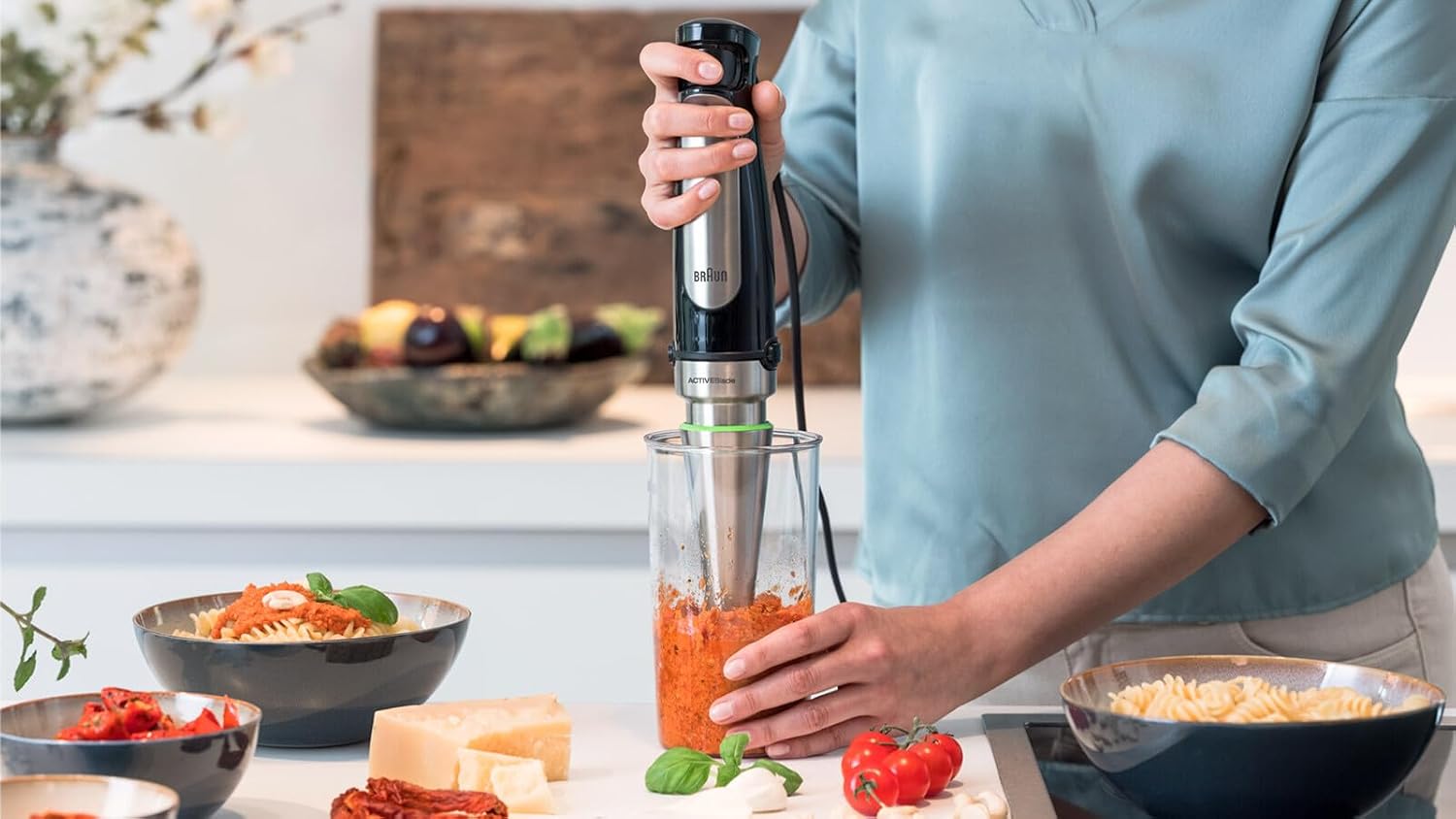 گوشت کوب برقی براون مدل MQ7075X 6 electric meat grinder model MQ7075X