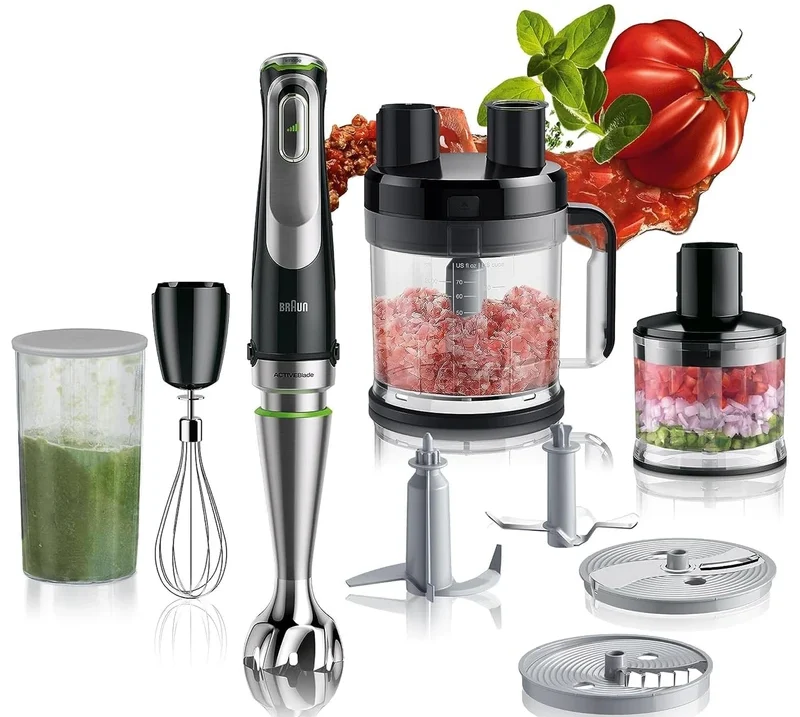 گوشت کوب برقی براون مدل MQ9185X 5 Braun electric meat grinder MQ9185X
