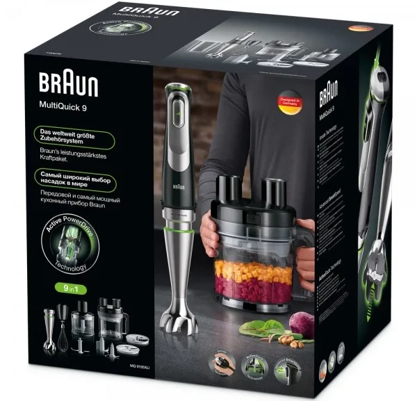 گوشت کوب برقی براون مدل MQ9187XLI 10 Braun electric meat grinder model MQ9187XLI