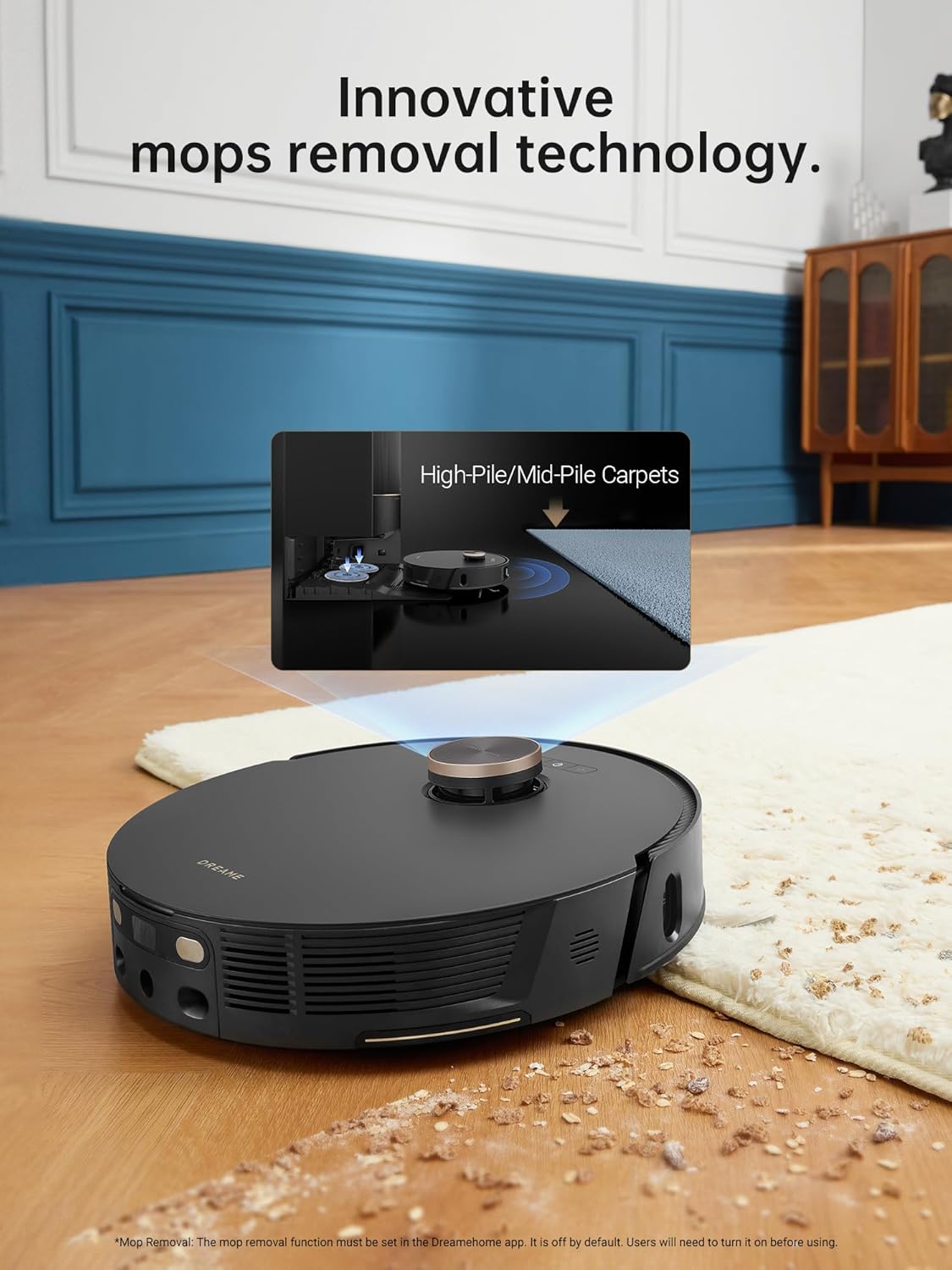 جارو رباتیک دریم مدل L20 Ultra 3 Robotic Vacuum Cleaner Model L20 Ultra