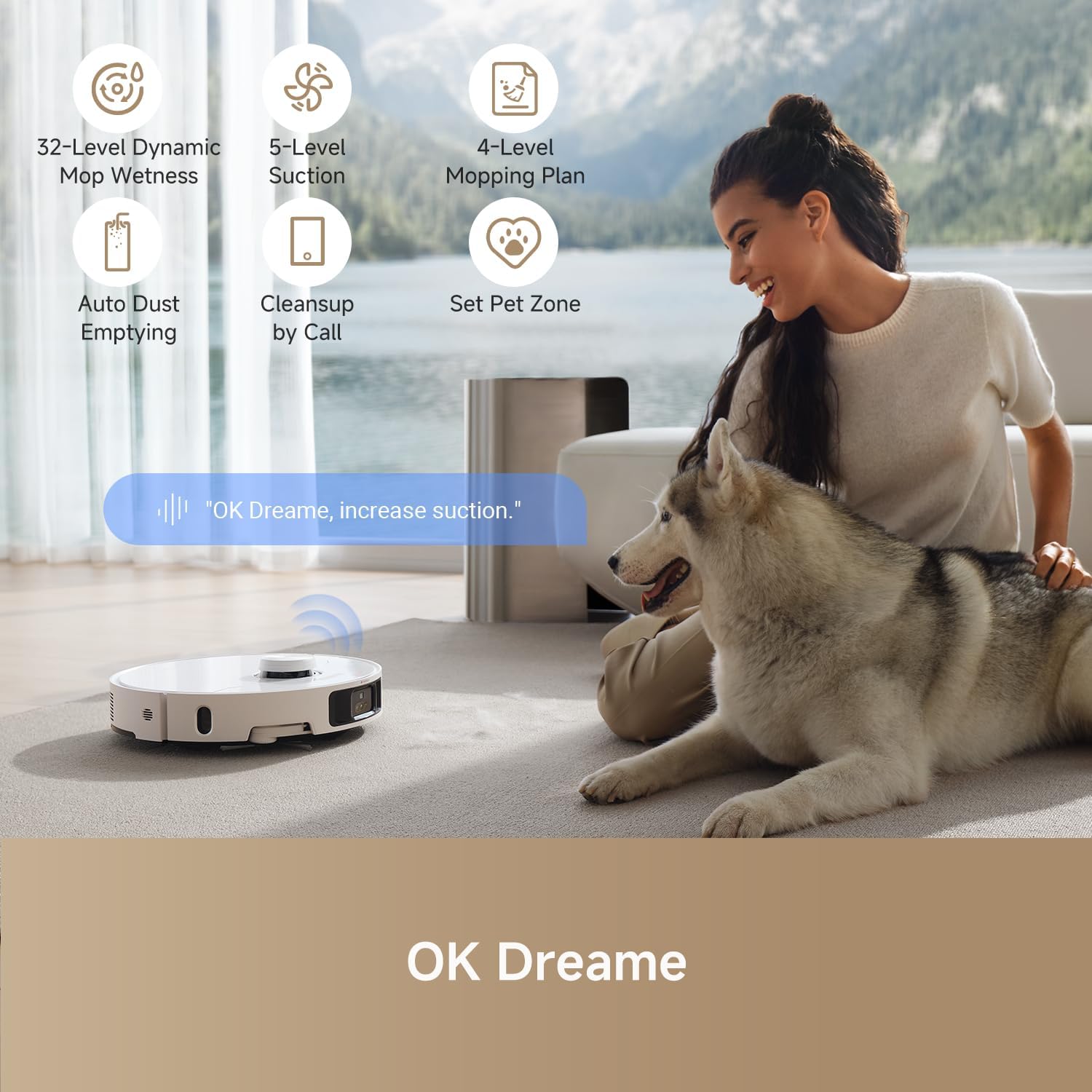 جارو رباتیک دریم مدل L40 Ultra 8 Dream Model L40 Ultra