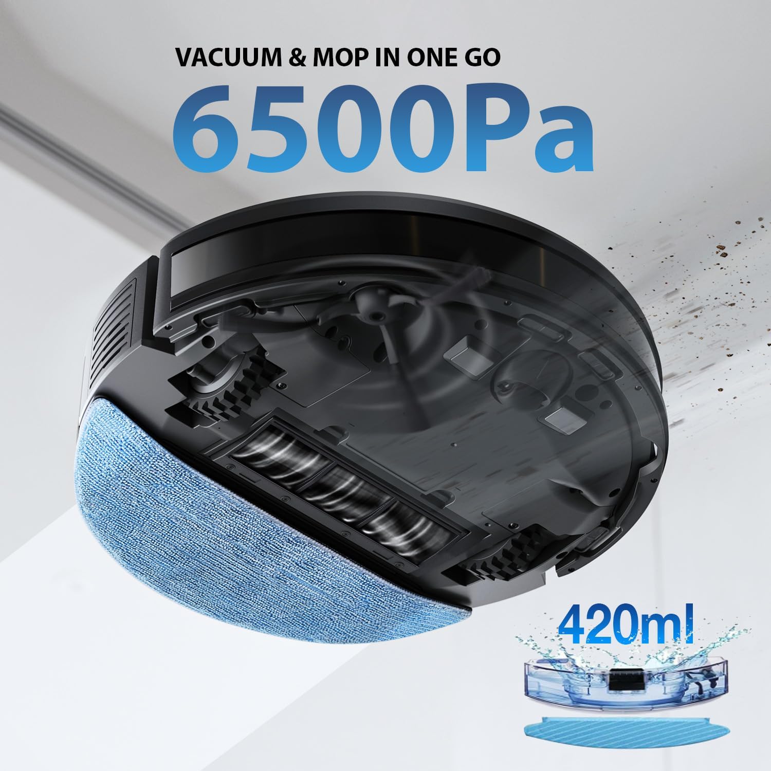 جارو رباتیک اکووکس مدل DEEBOT Y1 PRO 4 Ecovacs
