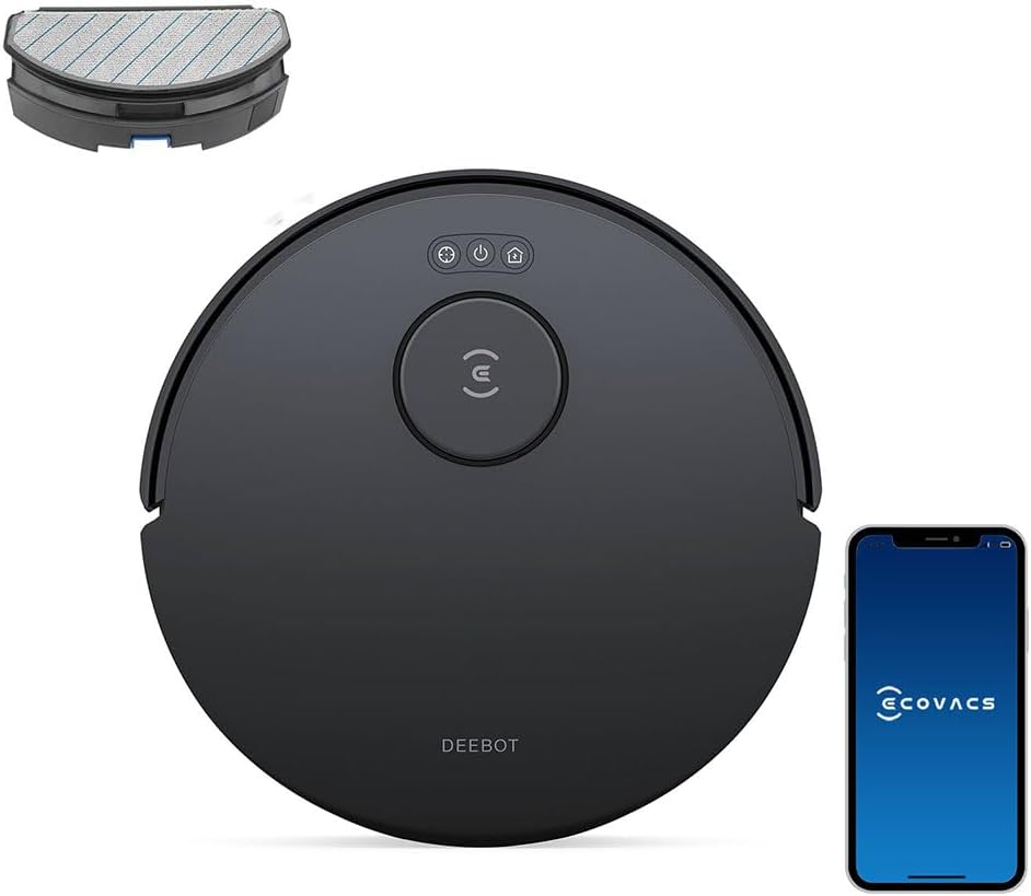 جارو رباتیک اکووکس مدل N20 Pro 3 Ecovacs Robotic Vacuum Cleaner Model N20 Pro