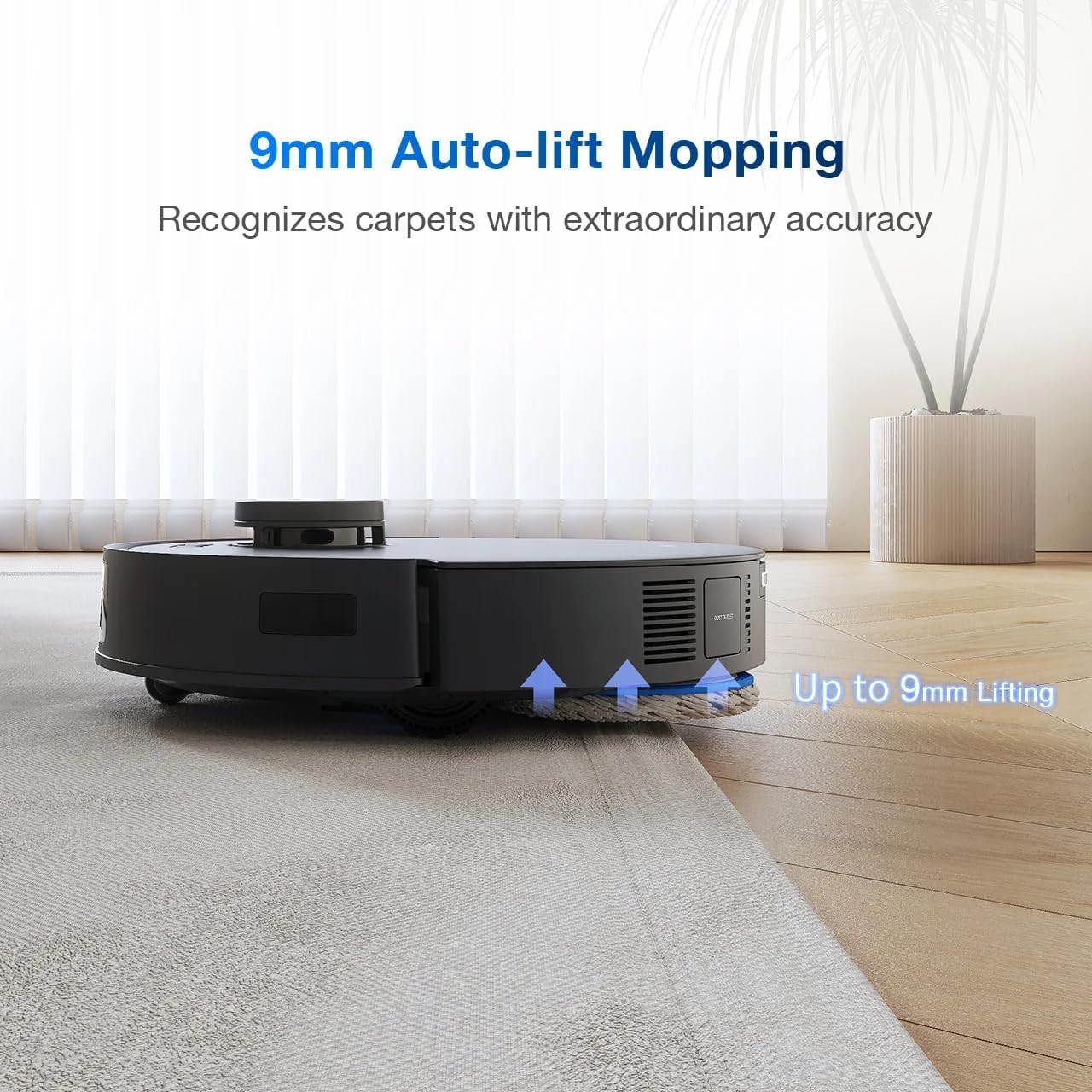 جارو رباتیک اکووکس مدل T30 PRO OMNI 4 Robotic Vacuum Cleaner Model T30 PRO OMNI
