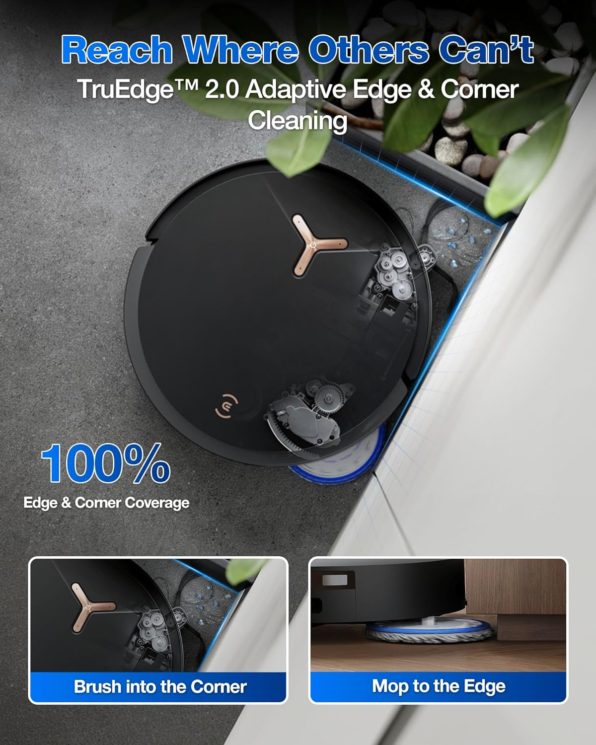 جارو رباتیک اکووکس مدل T50 Max Pro Omni 7 Ecovacs