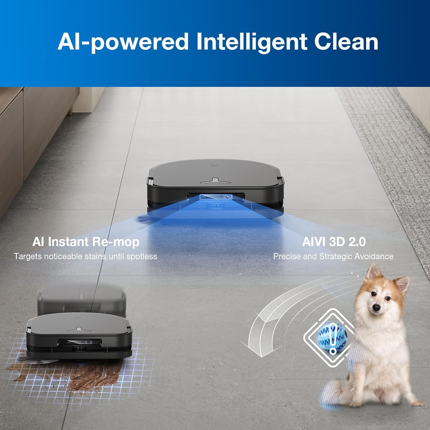 جارو رباتیک اکووکس مدل X5 Pro Omni 5 Ecovacs X5 Pro Omni Robotic Vacuum