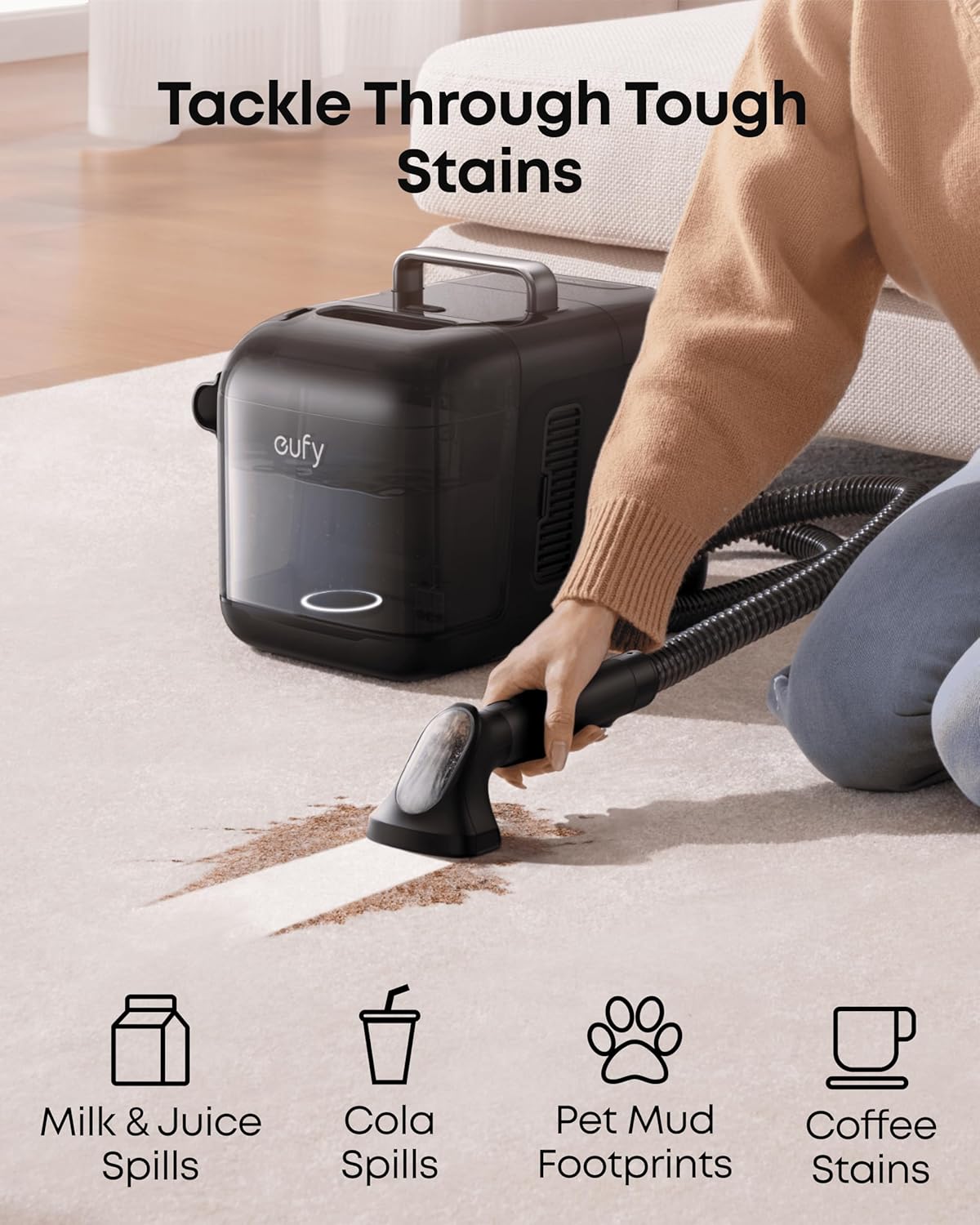 جارو رباتیک یوفی مدل Omni E28 3 Eufy