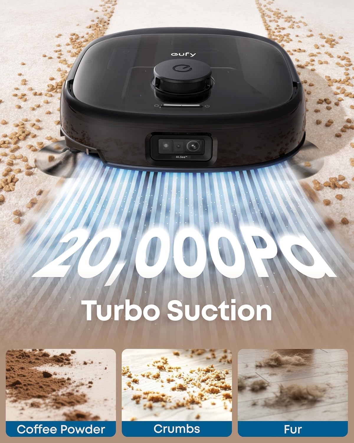 جارو رباتیک یوفی مدل E25 Omni 4 Eufy Vacuum Cleaner Model E25 Omni