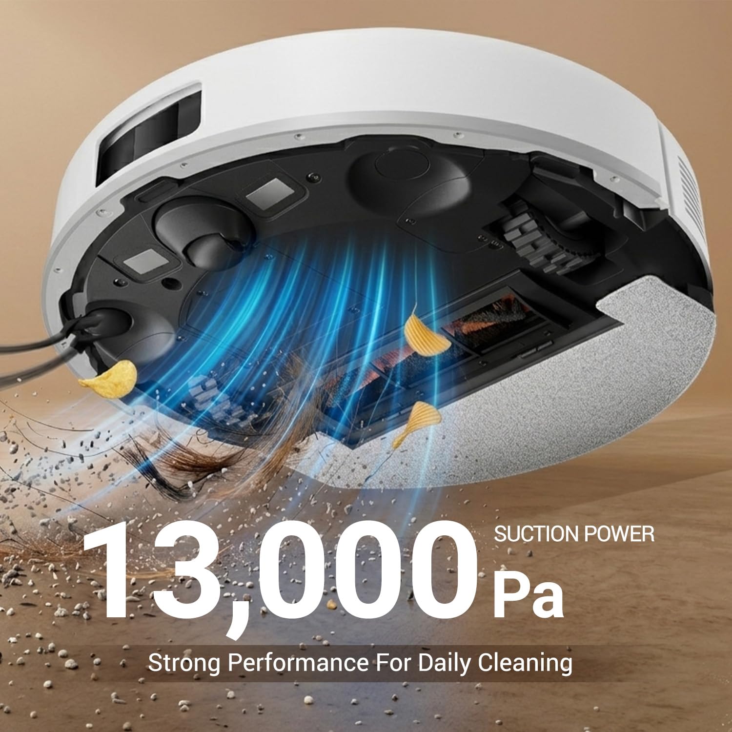 جارو رباتیک مووا مدل E20s Pro 5 Robotic Vacuum Cleaner Model E20s Pro
