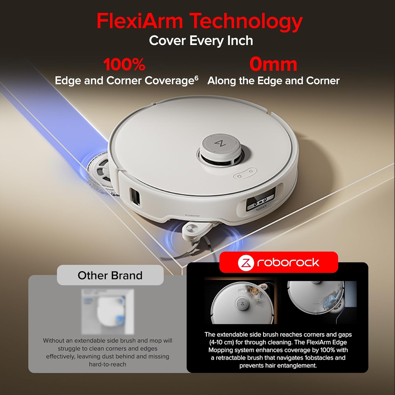 جارو رباتیک روبوراک مدل Qrevo Curve 5A1 3 Qrevo Curve 5A1 Robotic Vacuum Cleaner