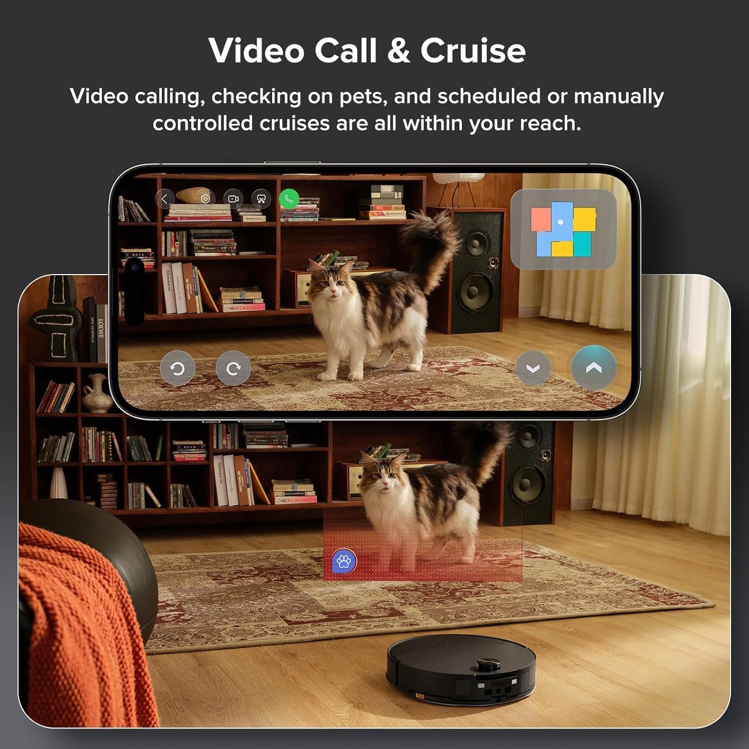 جارو رباتیک روبوراک مدل S9 MaxV Ultra 8 Roborock S9 Robotic Vacuum Cleaner