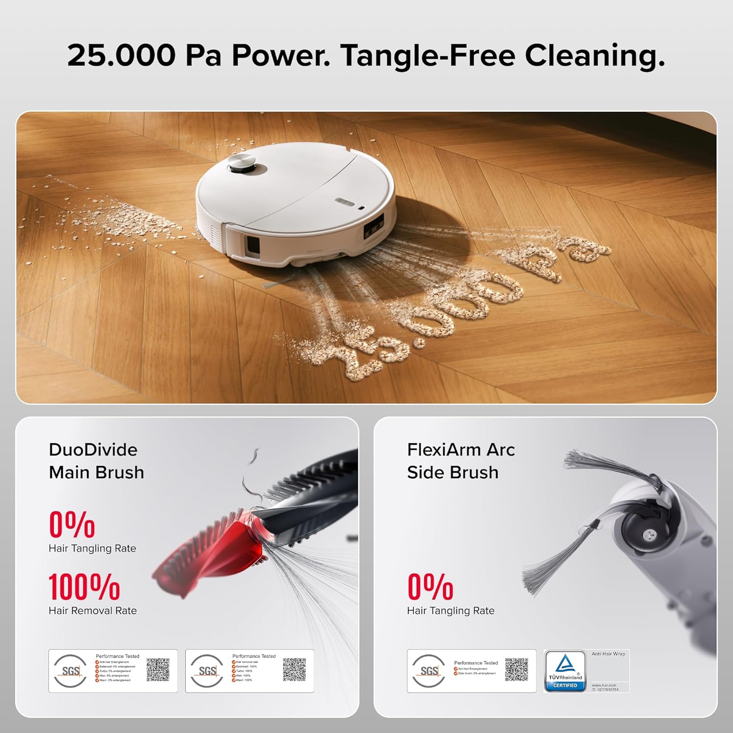 جارو رباتیک روبوراک مدل curv 2 pro x 4 جارو رباتیک