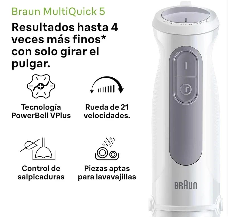 گوشتکوب برقی براون مدل MQ50001 4 Braun Electric Meat Grinder