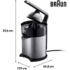 آب مرکبات گیری براون مدل CJ7050 7 Braun citrus juicer CJ7050