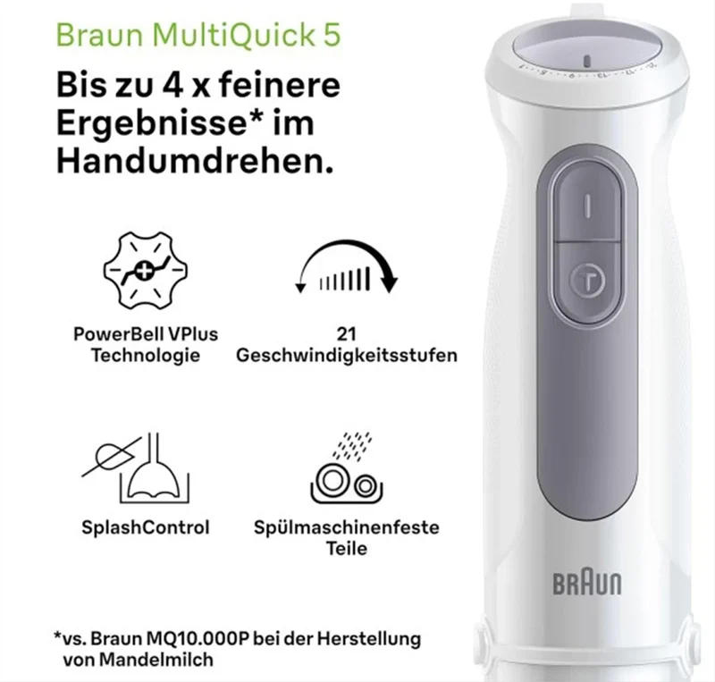 گوشتکوب برقی براون مدل MQ50236M 6 Braun electric meat grinder